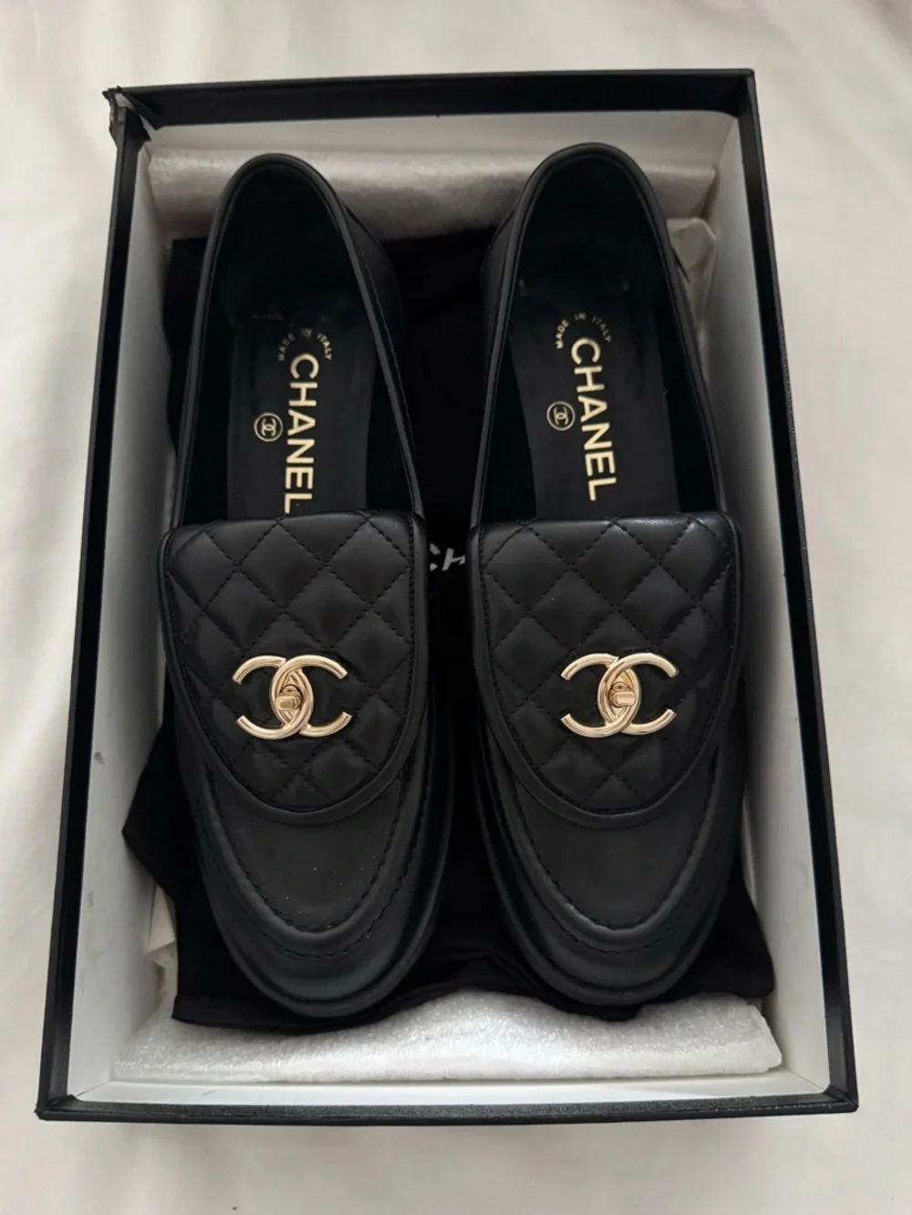 Chanel Turnlock Loafers - Picture 6 of 13